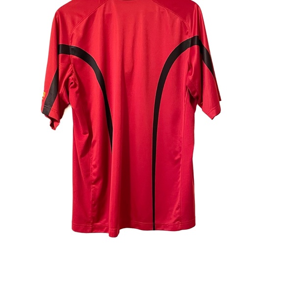 Nike Dri-fit Red and Black Jersey Short Sleeve Dr-Fit Shirt - Picture 2 of 4